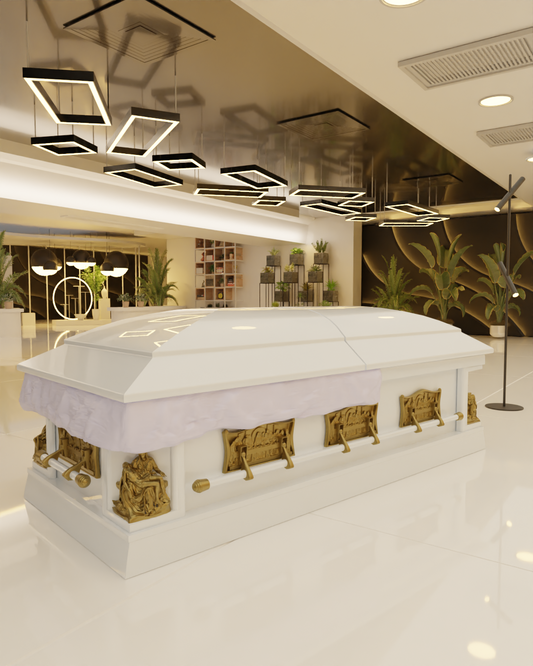 White with Gold Details